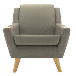 G Plan Vintage The Fifty Five Armchair Bobble Ash